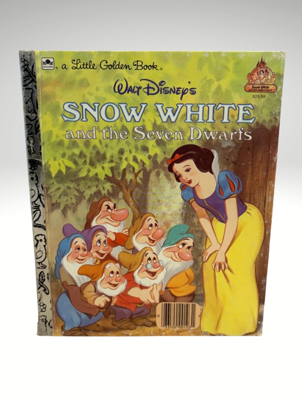 1984 Disney Snow White Seven Dwarfs Little Golden Book 5/$15 (SKU:236MI)
